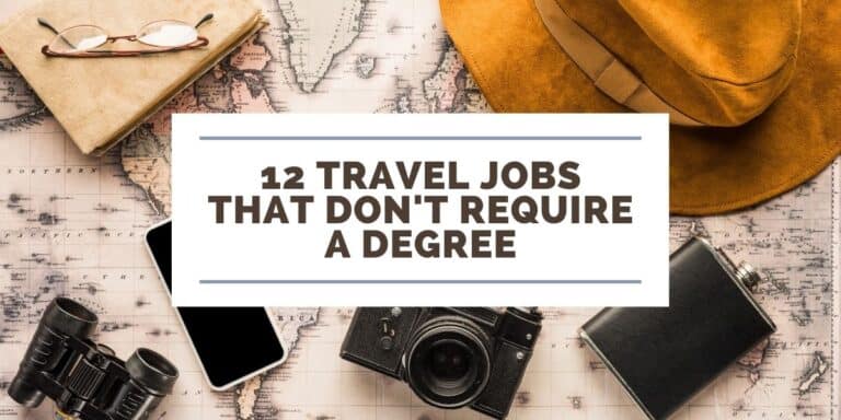 travel jobs no degree required