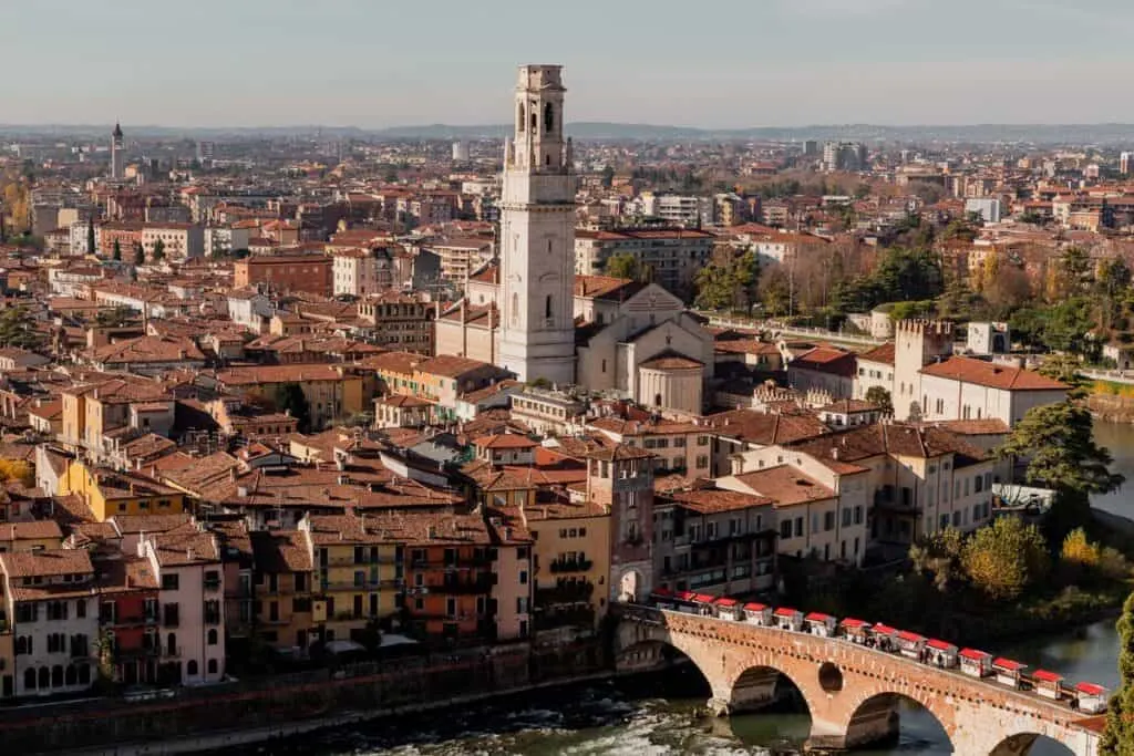 Verona from above
