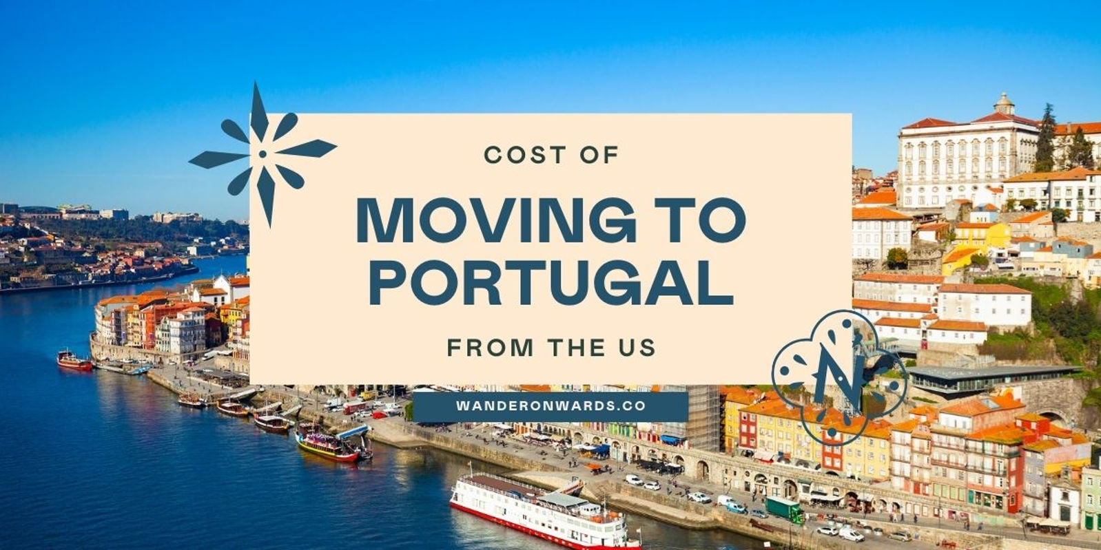 text says "Cost of Moving to Portugal from the US"